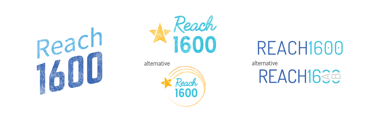 Reach 1600 initial logos